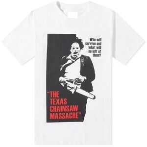 Wacko Maria Unisex Texas Chainsaw Massacre Shirt In White